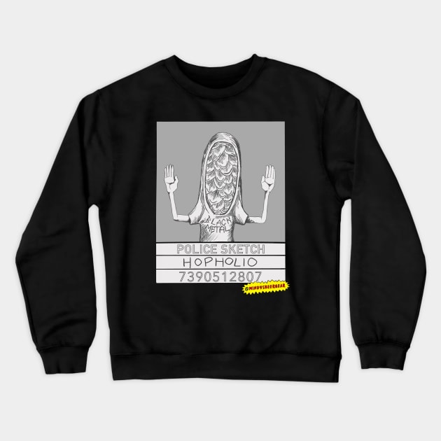 Hopholio Crewneck Sweatshirt by Mindy’s Beer Gear